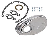 Timing Chain Cover Kit fit for Chevrolet SB V8 283 327 350 383 400 Chrome R4934 30811470