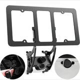 ZUN Model Y Plate Frame for Model Y Accessories Model Y Front Plate Mount No Drill 22281004