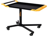 Adjustale Height Mobile Work Table,Rolling Tool Tray Table,Repair Shops, and DIY, Portable W465P332131