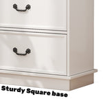 ZUN 51'' Farmhouse Drawer Chest with Sliding Door, Multi-Storage Drawer Dresser with 5 Drawers and W2557P210245