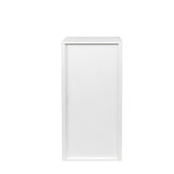 WHITE color modular wine bar Cabinet with Storage Shelves with Hutch for Dining Room W331P242729