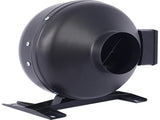 4-Inch 203 CFM Inline Duct Fan Air Circulation Vent Blower for Hydroponics, Basements, and Kitchens W46577502
