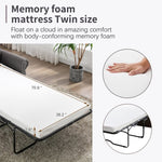 ZUN 57.5" Orisfur Pull Out Sofa Bed Loveseat Sleeper with Twin Size Memory Mattress for Living Room WF305474AAE