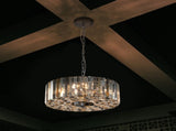 Modern Crystal Chandelier for Living-Room Round Cristal Lamp Luxury Home Decor Light Fixture W1340P189405