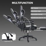 Game Chair, Adult Electronic Gaming Chair, Ergonomically Designed, PU Leather, Lounge Chair with 93012383
