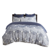 Full/Queen Cotton Jacquard Duvet Cover Set B035129131