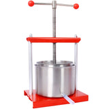 Fruit Wine Manual Press - 0.53 Gallon Stainless Steel Barrels Press Machine for Juice, 82467824