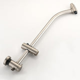 Drill-Free Stainless Steel Slide Bar Combo Rain Showerhead 7-Setting Hand, Dual Shower Head Spa W1219P155531
