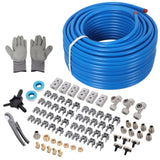 1/2" x 200ft Air Compressor Piping, High Quality PEX-AL-PEX Tubing, Air Hose Kit Air Compressor W465P220510