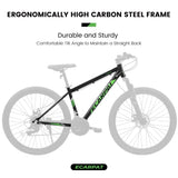A27366 27 Inch Mountain Bike 21 Speed, Suspension Fork, Aluminum Frame Disc Brake, Mountain biking W709P292574
