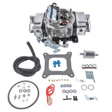 BR-67212 Street Carburetor Mechanical Secondary 650CFM Aluminum Gasoline 4Barrel Square Bore Black 19180244