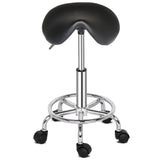 Saddle Stool Ha Ha Feet Rotation Bar Stool Black 56765633