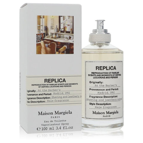 Replica At The Barber's by Maison Margiela Eau De Toilette Spray 3.4 oz for Men FX-556195