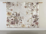 8 Piece Cotton Printed Comforter Set Blush Cal King B03597102
