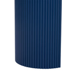 U_STYLE Curved Design Console Table with Unique Vertical Stripe Design ,Suitable for Living N711P205935V