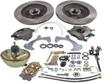 Front Disc Brake Conversion Kit Manual Master Cylinder & Valve Replacement for 1957-1972 Ford 85465581
