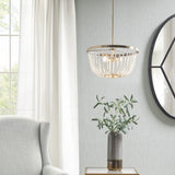 2-Light Beaded Chandelier B03595695