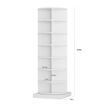 ZUN new 360 Rotating shoe cabinet 7 layers Holds Up to 28 Paris of Shoes W1320P156770