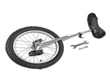 Height Adjustable Unicycle, 16 Inch Wheel Monocycle for Balance Exercise, Easy Assembly Singe Wheel 39856103