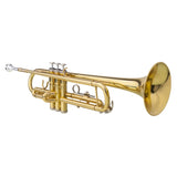 Drop B Tone Adjustable Trumpet Gloves Set Plaint Golden 22632659