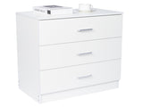 Modern Simple 3-Drawer Dresser Chest of Drawers for Family Room Bedroom Living Room Universal 91161483