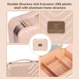 Makeup Case with LED Lighted Mirror Travel Makeup Train Case Cosmetic Organizer for Girls Makeup T3060P335113