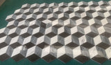 Hexagon Water-jet,White Gray Black 3 color, natural, for floor and wall,polished W1696P262340
