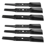 ZUN 6 Pack Repl Cub Cadet Mower Blades 742-05052 942-05052 For 50" Lawn Tractor and RZT Mowers Cub Cadet 50159092