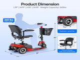 3 Wheel Mobilitys for Adults, Foldable Mobility for Seniors, Powered Electric 67748379