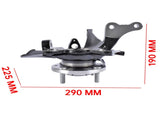 Front Left Steering Knuckle Fits for Hyundai Elantra Hatchback Sedan 2.0L L4 2001-2006 Black 1Pc 26862505