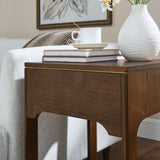 Mid Century Modern Lift Top Side Table, Small Rising End Table Couch Table with Storage Shelf, W1801P195729