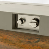 48_inch Iron Fire Pit Table with Wood Grain W3131P277179