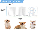 The Wooden Dog Fence White 88854609