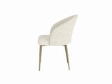 Cora White Fabric Side Chair B2726P297777