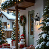 Large Outdoor Wall for House, 16.5inch Exterior Lighting Fixtures Wall Mount Outdoor Porch W2714P218439