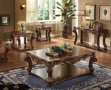 Cherry End Table with Bottom Shelf B062P209123