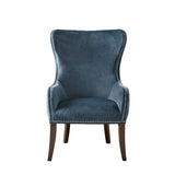 ZUN Button Tufted Back Accent Chair B03548252