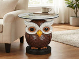 Owl Accent Table Animal Statue End Tables Livingroom 32905716