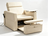 PVC Electric Reclining Pedicure Chair, Sand 32282480