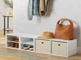 4 Cube Vertical Storage Organizer, White 81087760