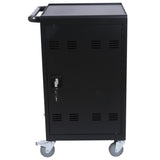 ZUN Mobile Charging Cart and Cabinet for Tablets Laptops 32-Device 82583113