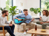 41" Acoustic Guitar for Beginners Adults, Dreadnought Cutaway Basswood Folk Guitar with Gig Bag & 15396249