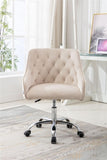 ZUN Swivel Shell Chair for Living Room/ Modern Leisure office Chair 00252578