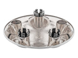 4pcs Hubcaps Center Cap for 00-04 Ford F150 00-02 Expedition w/ 17x7.7 Steel Rim 85410493