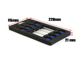 Fit 1/10 Traxxas T-Maxx 2.5 3.3 E-Maxx Hard Steel DriveShaft Drive Shaft CVD 01491277