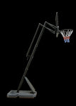 ZUN Use for Outdoor Height Adjustable 6 to 10ft Basketball Hoop 44 Inch Backboard Portable Basketball 80747748