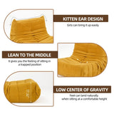 ZUN Floor sofa Bean Bag Chair for Adults Fireside Bean Bag Lounger Memory Foam Chair for Home, office, W2733P183863