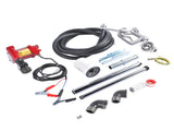 High Flow 10GPM 12V Fuel Transfer Pump Cast Iron with Hose & Manual Nozzle Kit for Gasoline Diesel 30185985