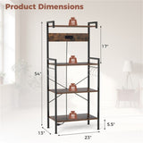 4-storey kitchen storage rack with power sockets 43169437