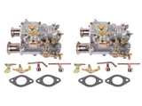 2pcs Carburetor For Weber 40DCOE 40 DCOE Twin Choke 19550.174 4 Cyl 6 Cyl VW V8 19550174 28059452